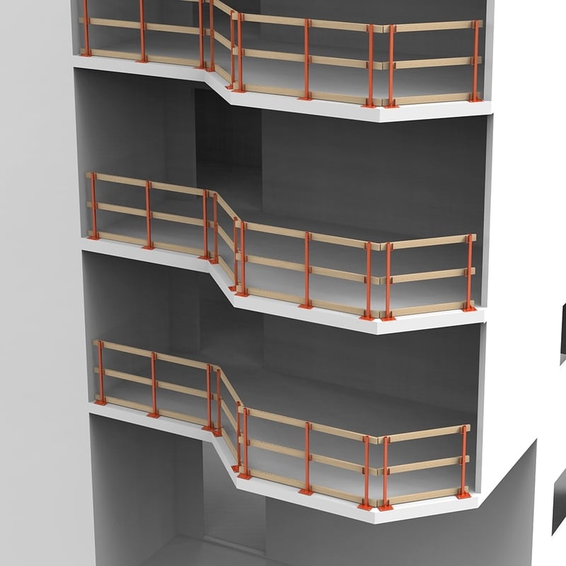 ProGuards Temporary Guardrail Posts